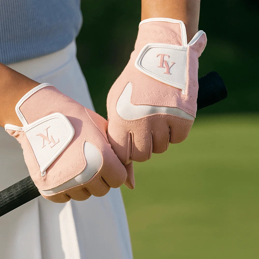 Breathable Women's Golf Gloves Wear Resistant Comfortable Non-slip Durable Full Finger