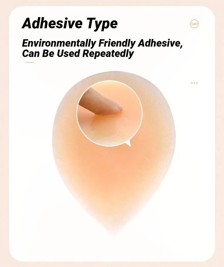 Silicone Butt Pads Adhesive Buttock Enhancer For Women Reusable Sticky Hip Lift Padded Realistic Dip Filler Shapewear Sticker