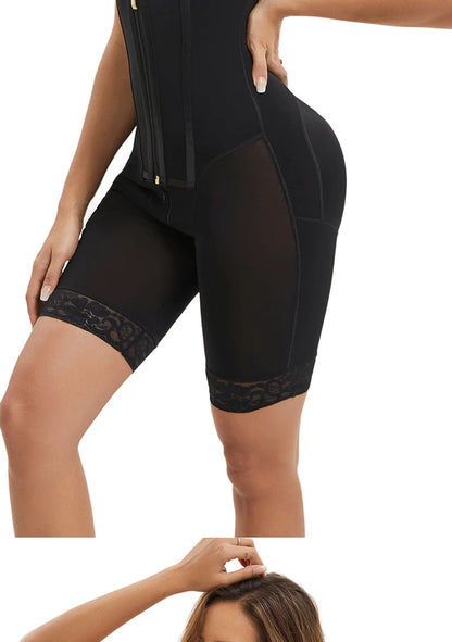 Post Tummy Shapers Women Fully Body Shaper Waist Trainer Firm High Compression Shapewear Reducing and Shaping