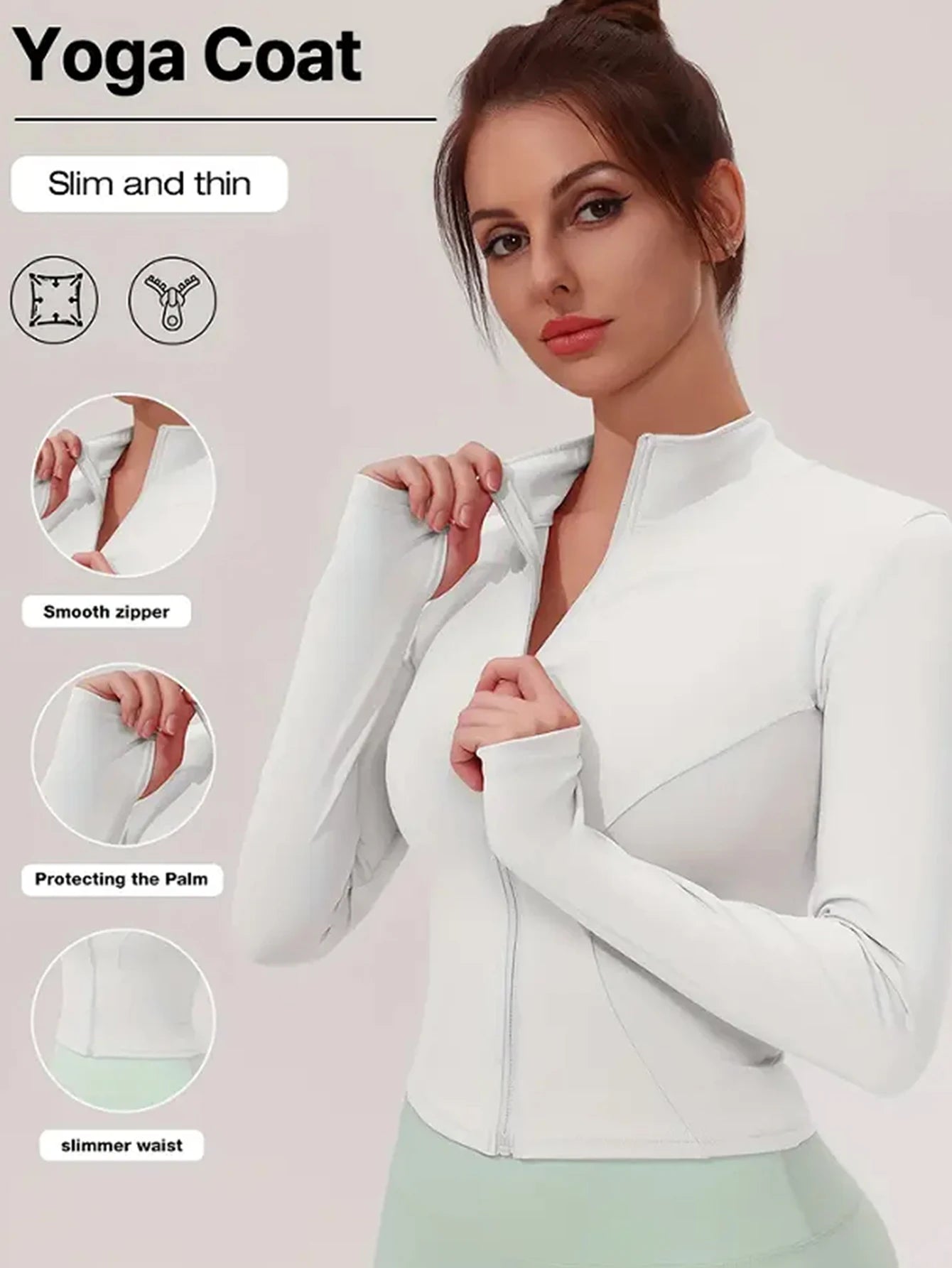 Professional elastic women's sliming yoga Cycling fitness top