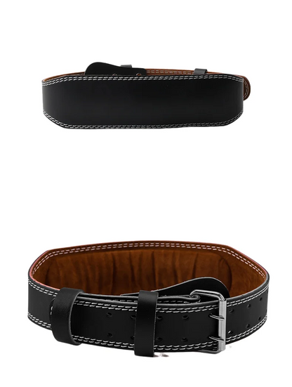 PU Leather Professional Waist Support Sports Safety Belt Protection Hard Pull Weightlifting Equipment