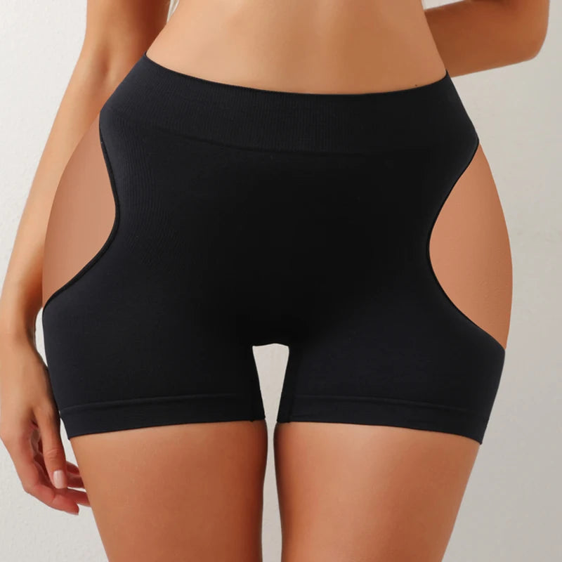 Mid Waist Butt Lifting Shorts Seamless Tummy Control Body Shaper Women Shapewear Panties Breathable Belly Slimming Pants
