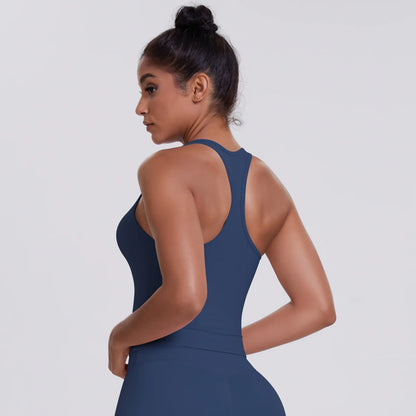 Sexy Women Sports Bra Top Tight Elastic Gym Sport Vest