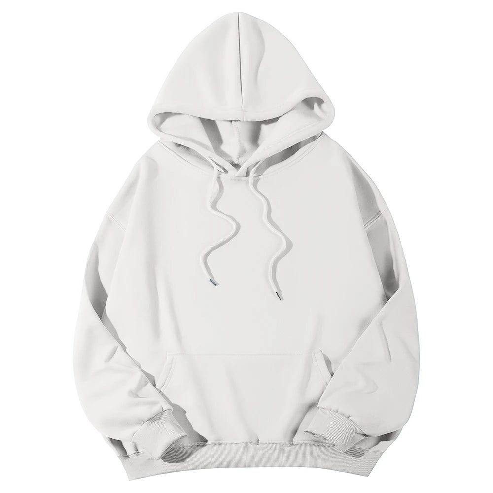 Women's Hoodies Casual Hoodie 2026 Solid Color Hoodies Oversize  Sweatshirt