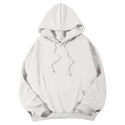 Women's Hoodies Casual Hoodie 2026 Solid Color Hoodies Oversize  Sweatshirt