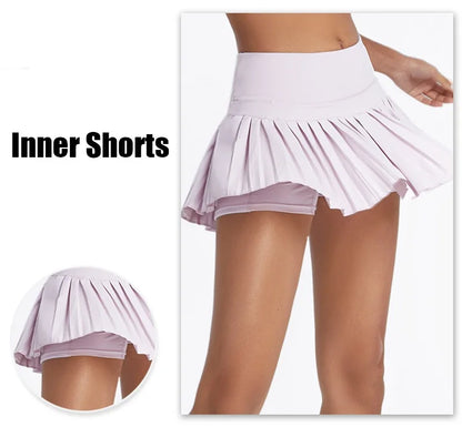 Cloud Rise Pocket Tennis Pleated Pantskirt