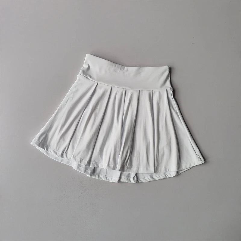 Tennis Suit Sports Tops Short POLO Shirt Quick-drying Breathable Short-sleeved Fitness Suit Skirts and Pants