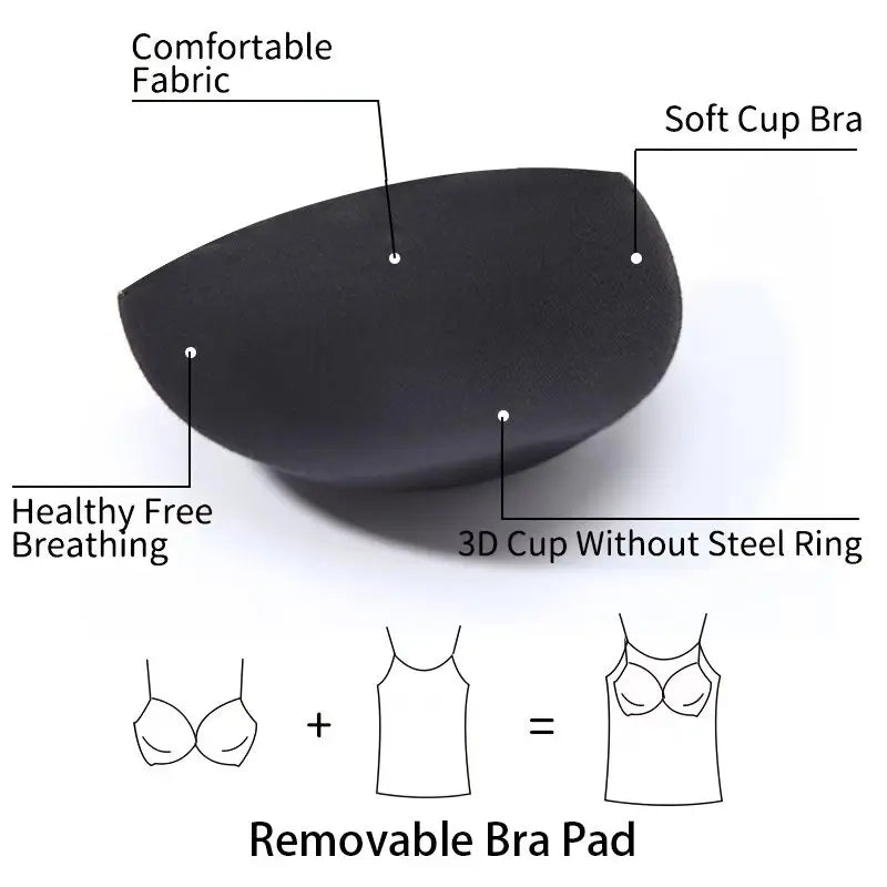 1pc Camisole Breathable Shapewear Tops Tummy Control Built In Bra Tank Shaping Body Shaper Slimming