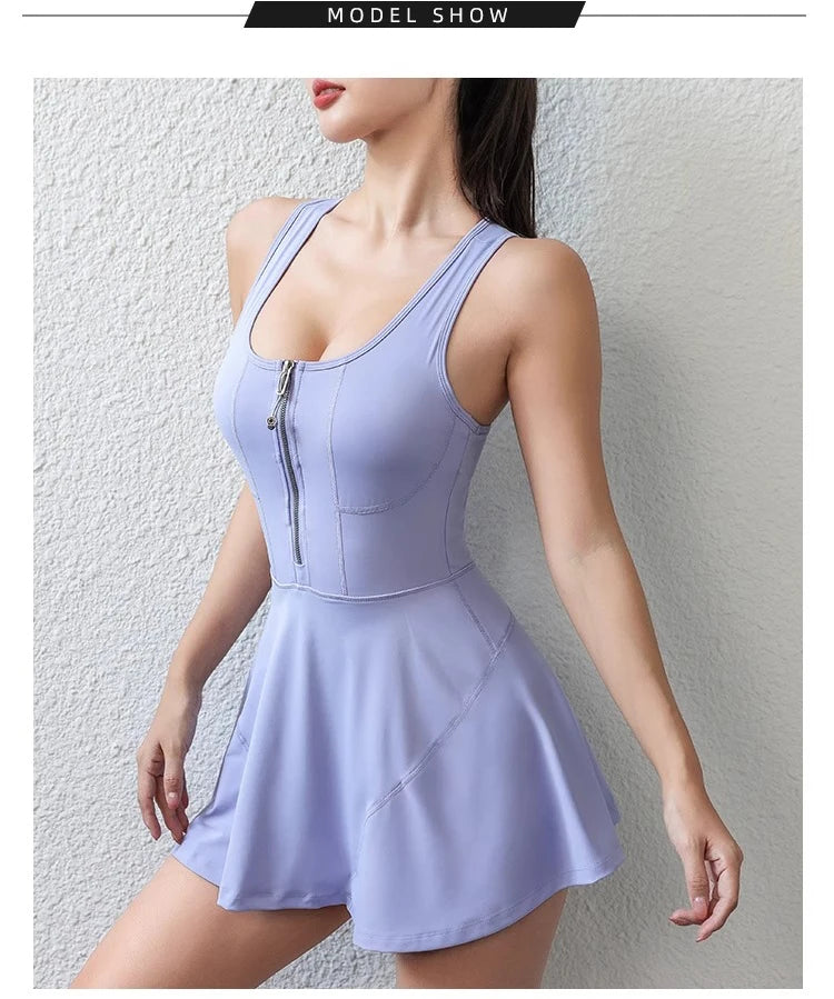 TennisTech Dress w/Tour-Guard™ Lining & FrontSeam™ ZipperCore® Stretch