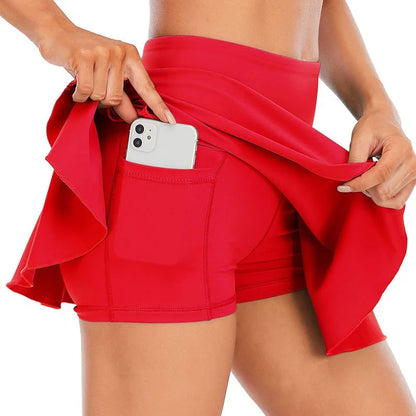Cloud Rise Pocket Tennis Pleated Pantskirt