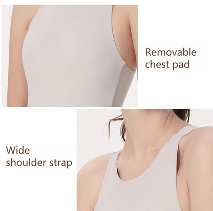 Tennis Dress One-Pieces Slim Fit Soft Athletic Dress with Chest Pads Workout Dress Golf Clothes