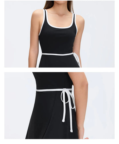 Tennis Sports Dress for Women Golf Skirts with Bra and Shorts Workout  Activewear
