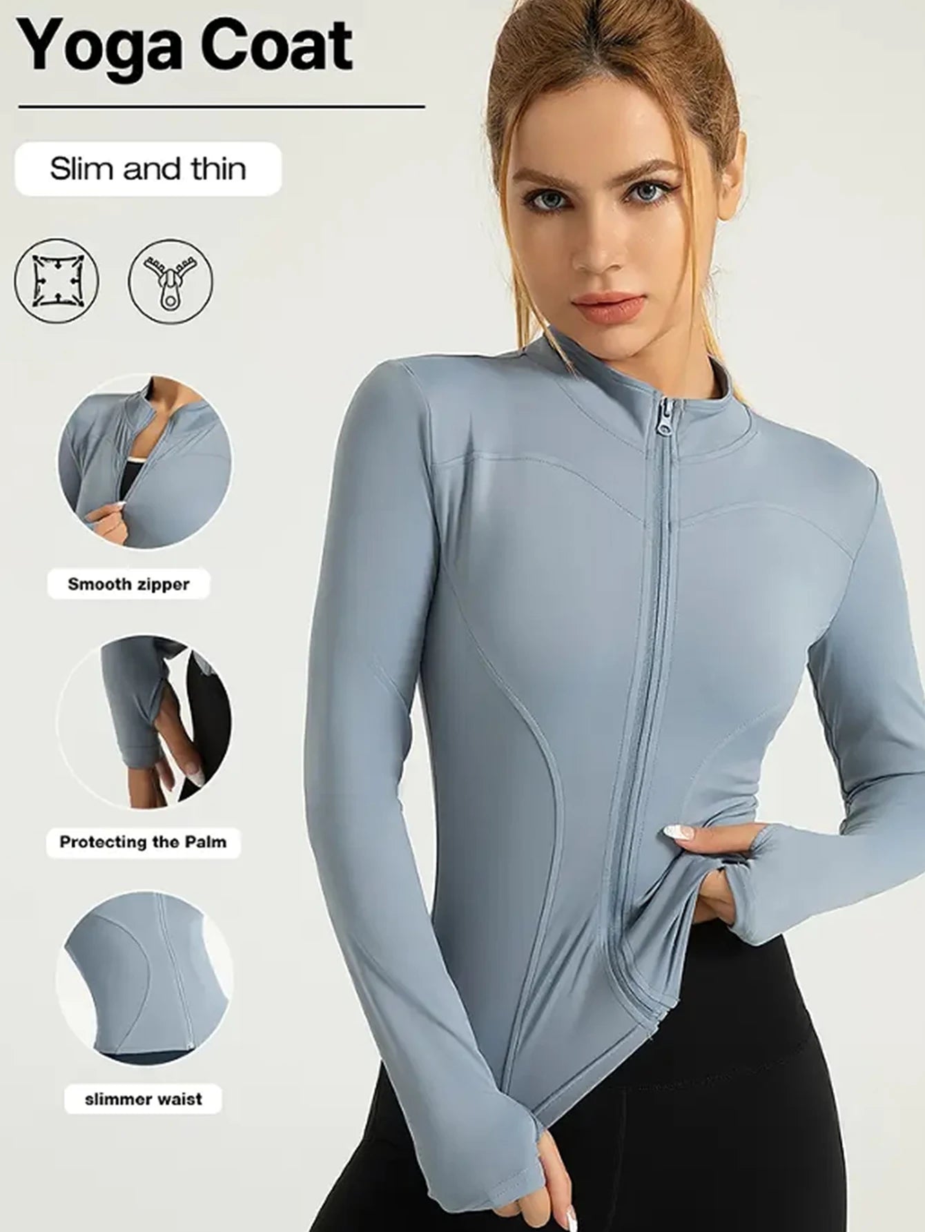 Professional elastic women's sliming yoga Cycling fitness top