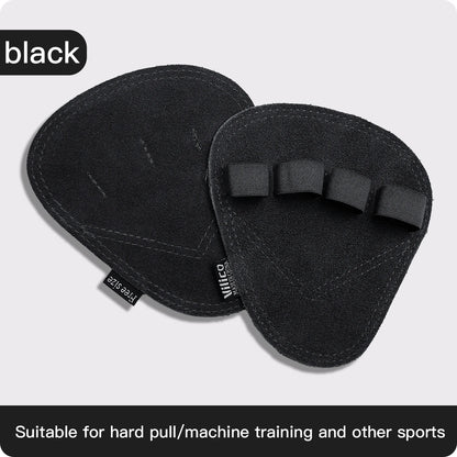 Powerlifting Gym Gloves Breathable Gloves Weightlifting Leather Palm Guard Fitness Gloves for Men Women