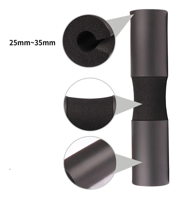 Foam Neck Guard Barbell Sleeve Non-Slip Squat Weightlifting Pad Home Gym Durable Foam Protective Gear