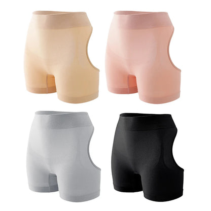 Mid Waist Butt Lifting Shorts Seamless Tummy Control Body Shaper Women Shapewear Panties Breathable Belly Slimming Pants
