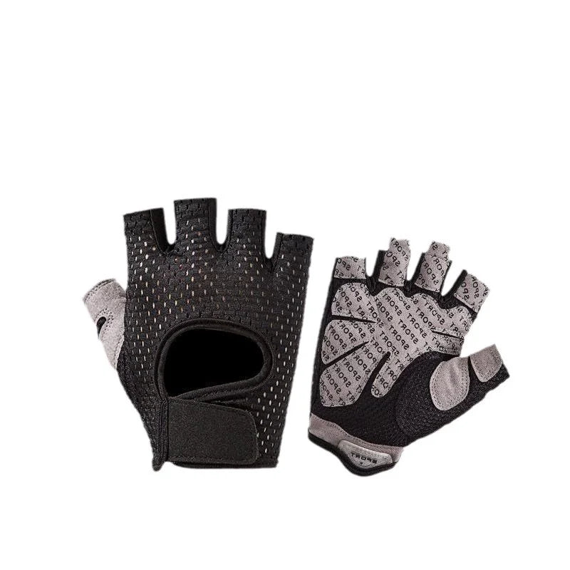 Weightlifting Gloves Fitness Gym Gloves Half Finger Breathable Non-slip Gel Pad