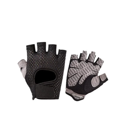 Weightlifting Gloves Fitness Gym Gloves Half Finger Breathable Non-slip Gel Pad