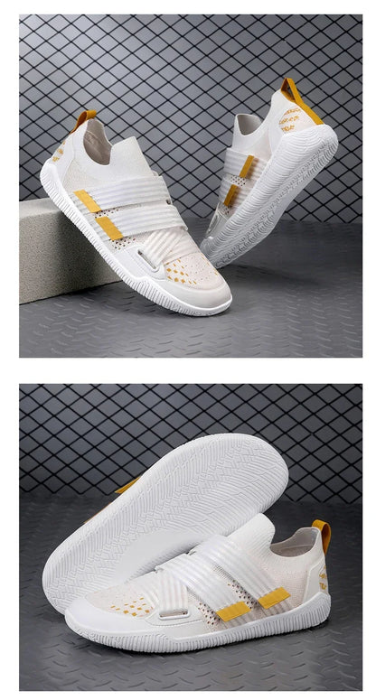Training Lightweight Sneakers Unisex Weightlifting Hook and Loop Squat Shoes