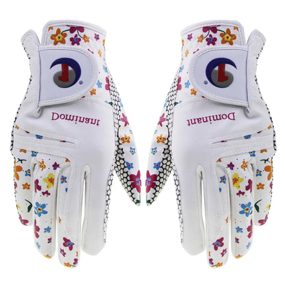 1Pair Golf Gloves  Leather Soft  Durable Gloves Anti-skid Breathable Sports Gloves