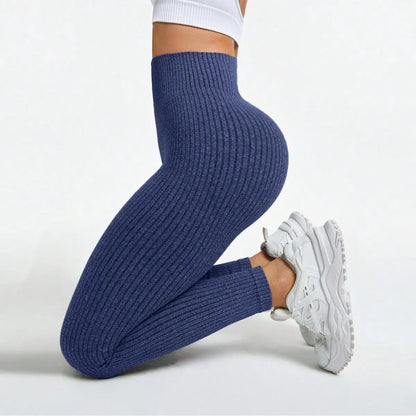 Women Sports Leggings Seamless Yoga Pants w/Tummy Control