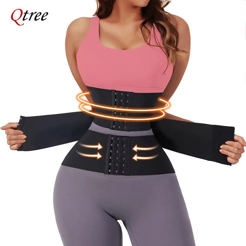Upgraded Waist Tummy Control Shapewear Girdle Abdomen Slim Compression Belt Body Shaper