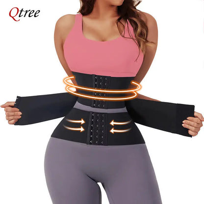Upgraded Waist Tummy Control Shapewear Girdle Abdomen Slim Compression Belt Body Shaper