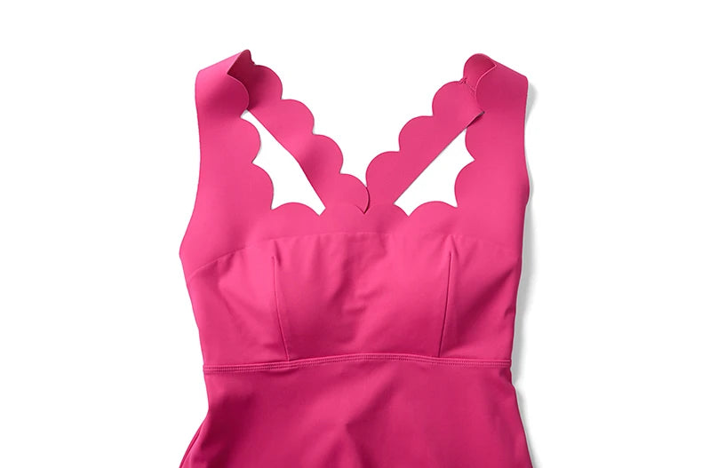 Women Tennis Yoga Dress Solid Color Stretchy Soft  Breathable Golf Short Sportswear