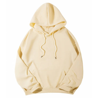 Women's Hoodies Casual Hoodie 2026 Solid Color Hoodies Oversize  Sweatshirt