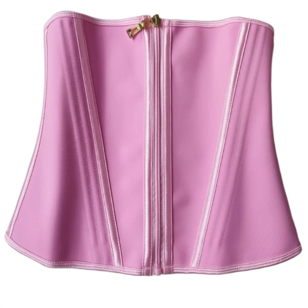Waist Trainer Tummy Control Shapewear Tummy Control Seamless Women Fishbone Shapewear Belly Contracting Zipper Buckle