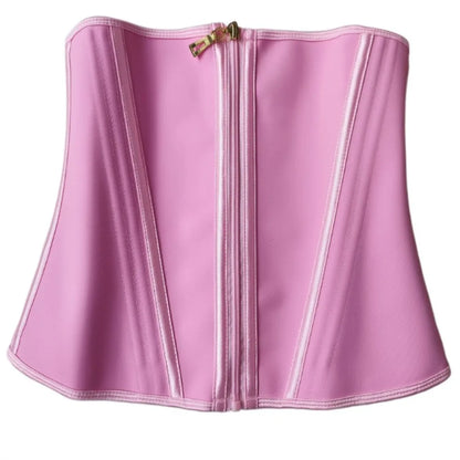 Waist Trainer Tummy Control Shapewear Tummy Control Seamless Women Fishbone Shapewear Belly Contracting Zipper Buckle