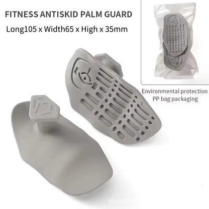 New Gym Grips Fingerless Workout Gym Gloves Crosstraining Palm Grip Hand Protection Weight Lifting Grips