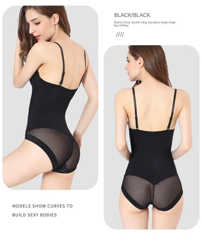 Underwire White Bodysuit Stretch Silky Underwear Shapewear