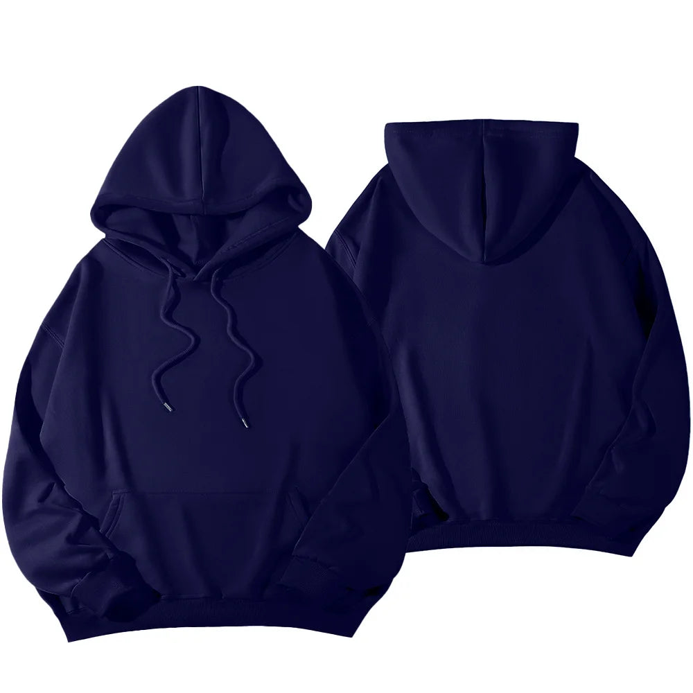 Women's Hoodies Casual Hoodie 2026 Solid Color Hoodies Oversize  Sweatshirt