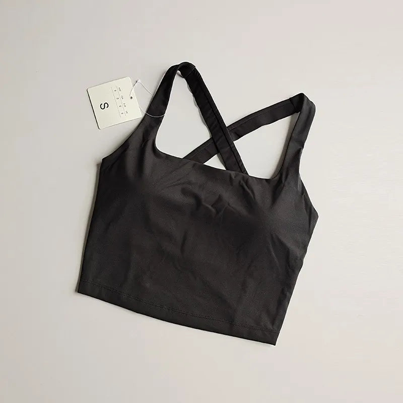 Seamless Sports Bra Sexy Yoga Fitness  Push-Up Bra