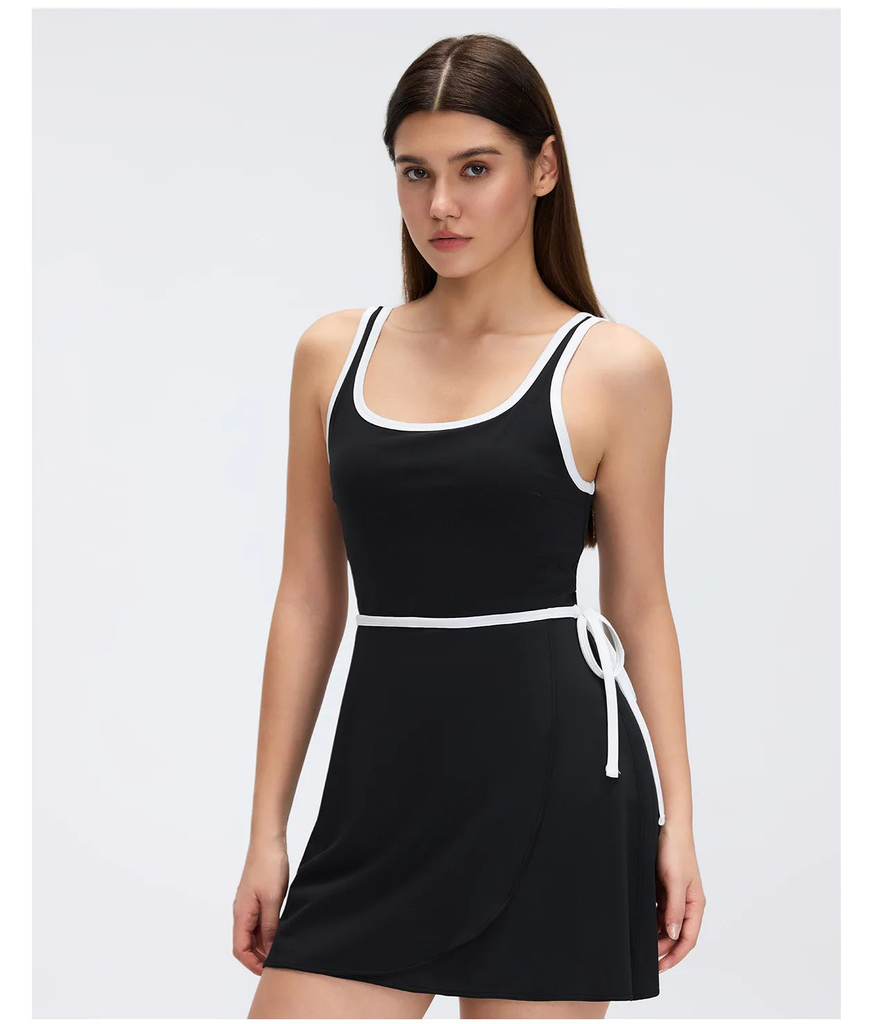 Tennis Sports Dress for Women Golf Skirts with Bra and Shorts Workout  Activewear