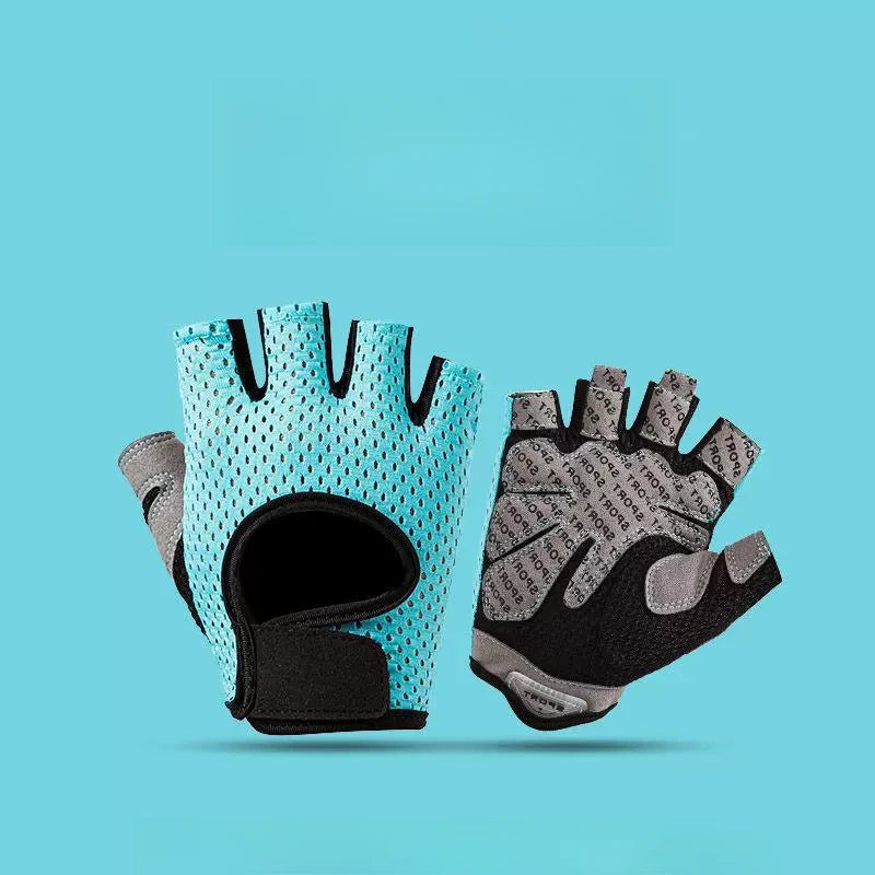 Weightlifting Gloves Fitness Gym Gloves Half Finger Breathable Non-slip Gel Pad