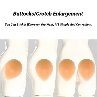 Silicone Butt Pads Adhesive Buttock Enhancer For Women Reusable Sticky Hip Lift Padded Realistic Dip Filler Shapewear Sticker