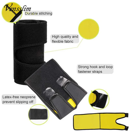 Fat Burn Thigh Trimmer Wrap Women Thermo Neoprene Weight Loss 2 Pieces Leggings Shapers
