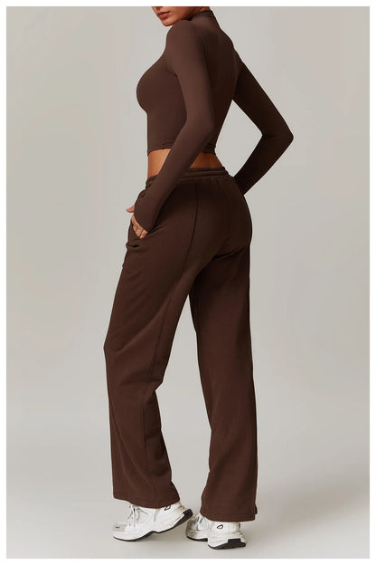 Yoga Shirts for Women 2025 Long Sleeve Quick-drying Versatile Outer Wear