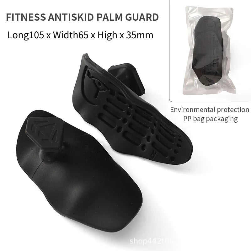 New Gym Grips Fingerless Workout Gym Gloves Crosstraining Palm Grip Hand Protection Weight Lifting Grips