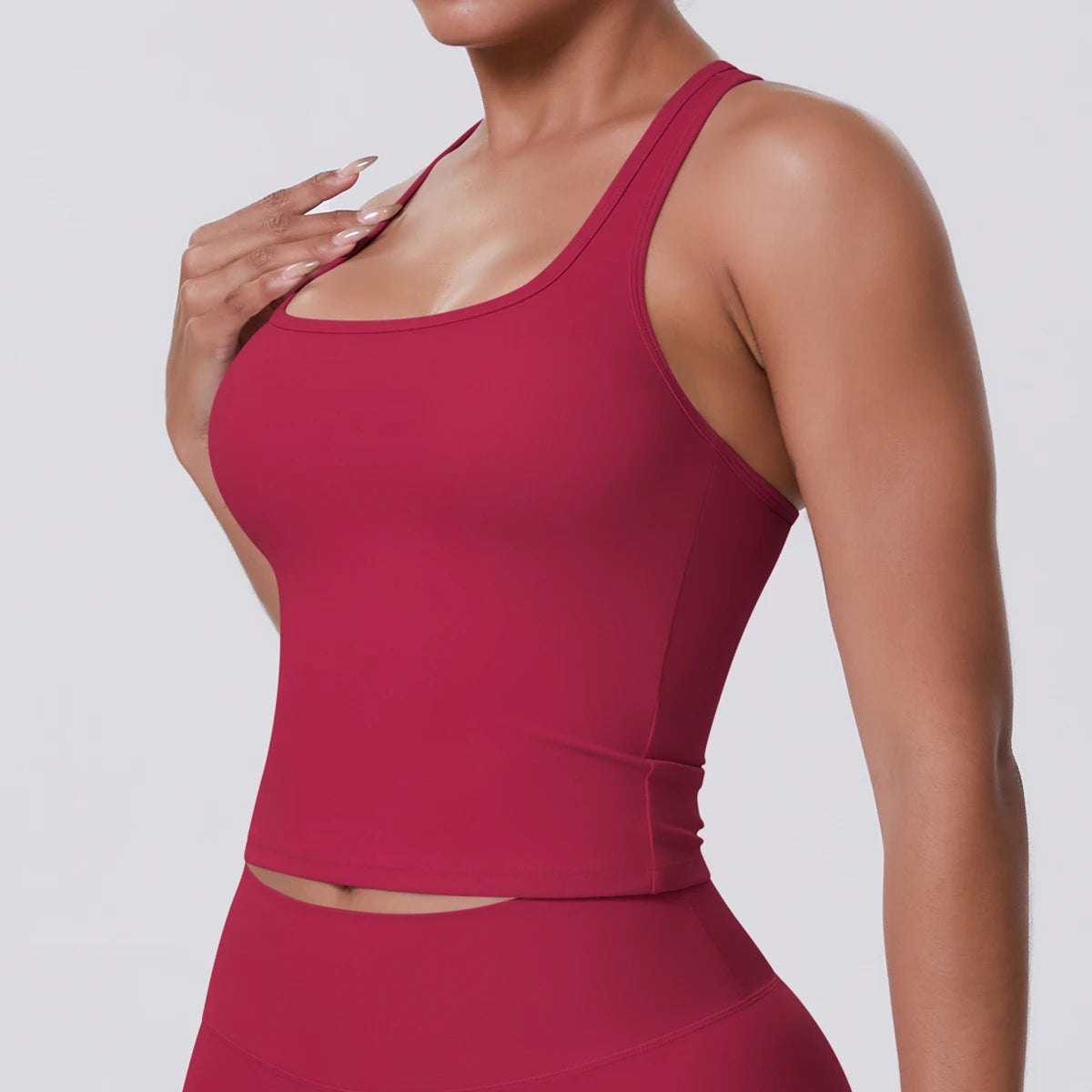 Sexy Women Sports Bra Top Tight Elastic Gym Sport Vest