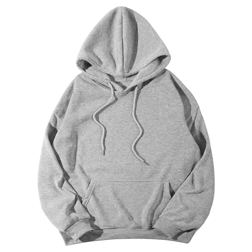 Women's Hoodies Casual Hoodie 2026 Solid Color Hoodies Oversize  Sweatshirt