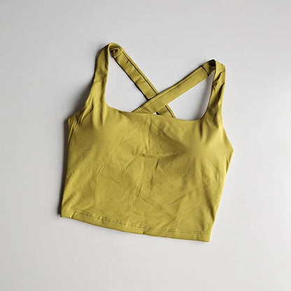 Seamless Sports Bra Sexy Yoga Fitness  Push-Up Bra