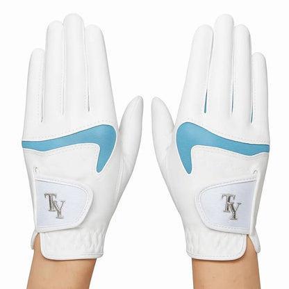 Breathable Women's Golf Gloves Wear Resistant Comfortable Non-slip Durable Full Finger