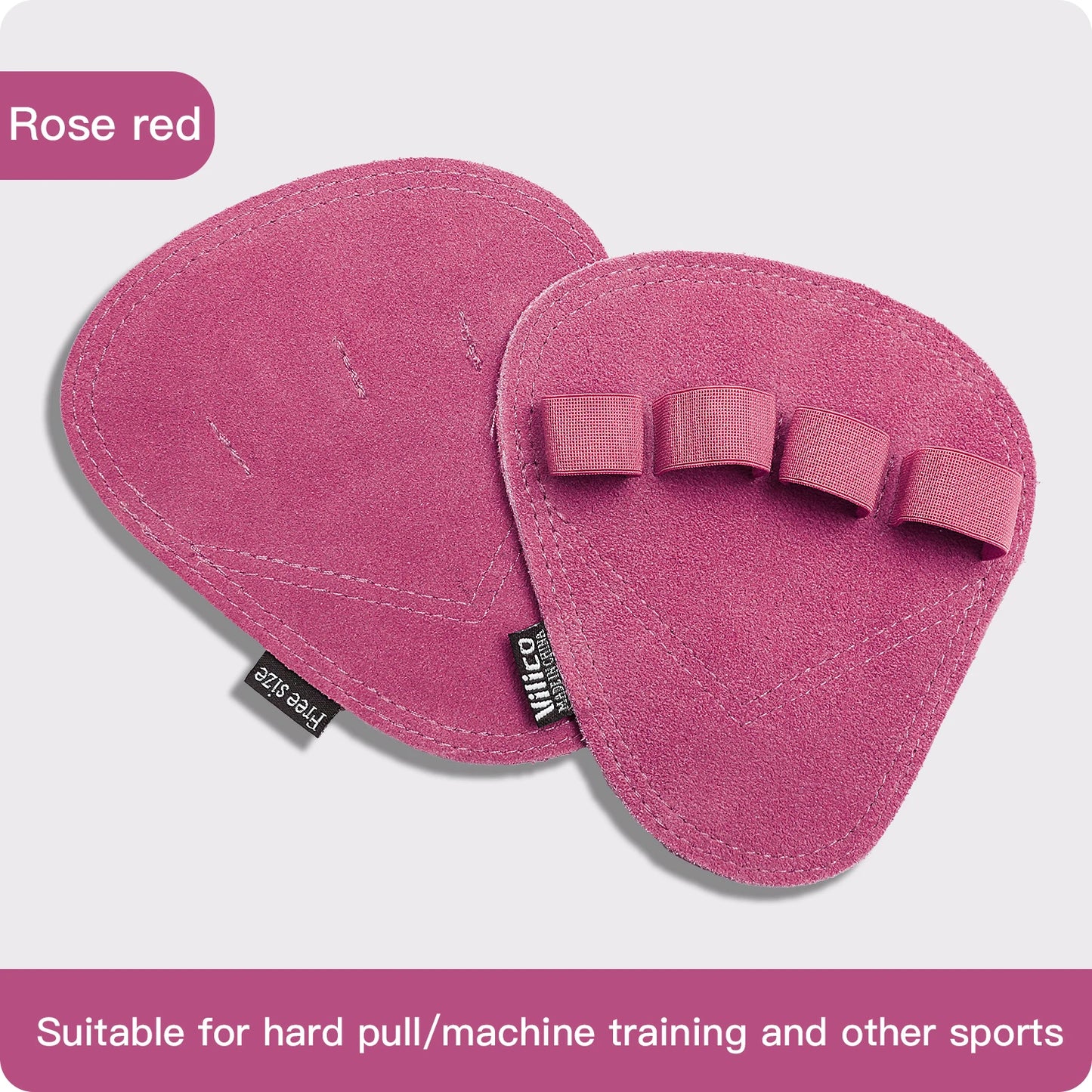 Powerlifting Gym Gloves Breathable Gloves Weightlifting Leather Palm Guard Fitness Gloves for Men Women