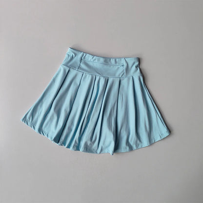 Tennis Suit Sports Tops Short POLO Shirt Quick-drying Breathable Short-sleeved Fitness Suit Skirts and Pants