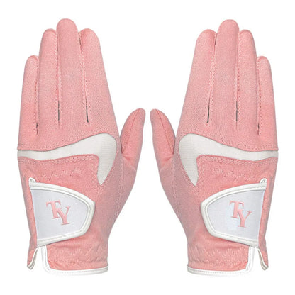Breathable Women's Golf Gloves Wear Resistant Comfortable Non-slip Durable Full Finger