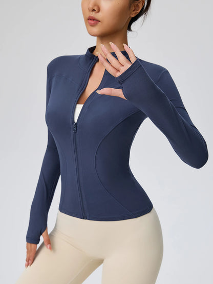 Professional elastic women's sliming yoga Cycling fitness top