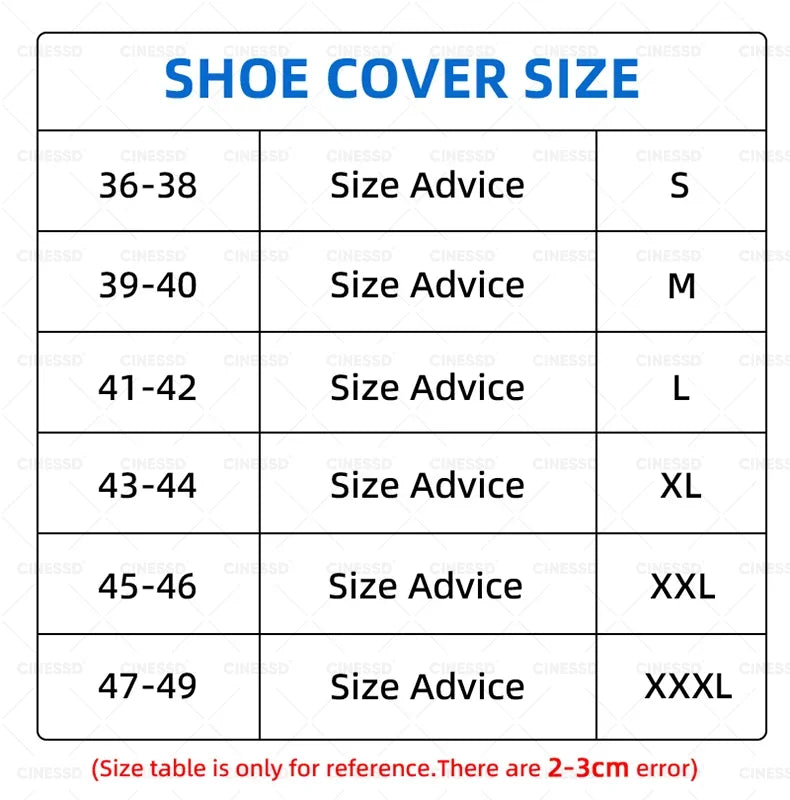 New Dustproof Cycling over Shoe Cover Sport Monochrome